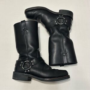 Harley Davidson Men’s Hustin 11” Pull-On Harness Motorcycle Black Boots 8.5